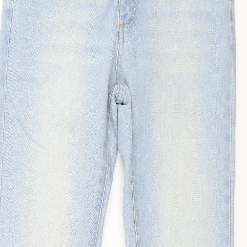 MiM Womens Blue  Denim Bootcut Jeans Size 10 L32 in