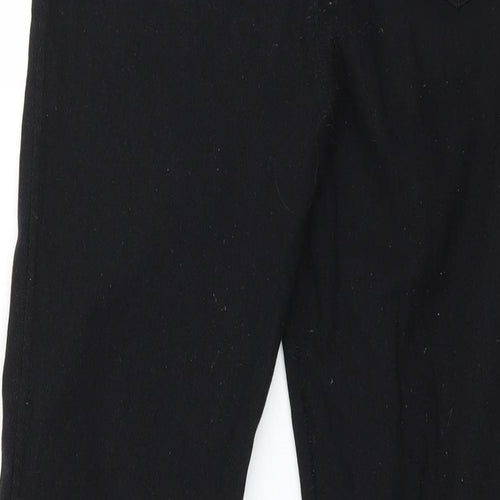 Preworn Womens Black  Denim Skinny Jeans Size S L26 in