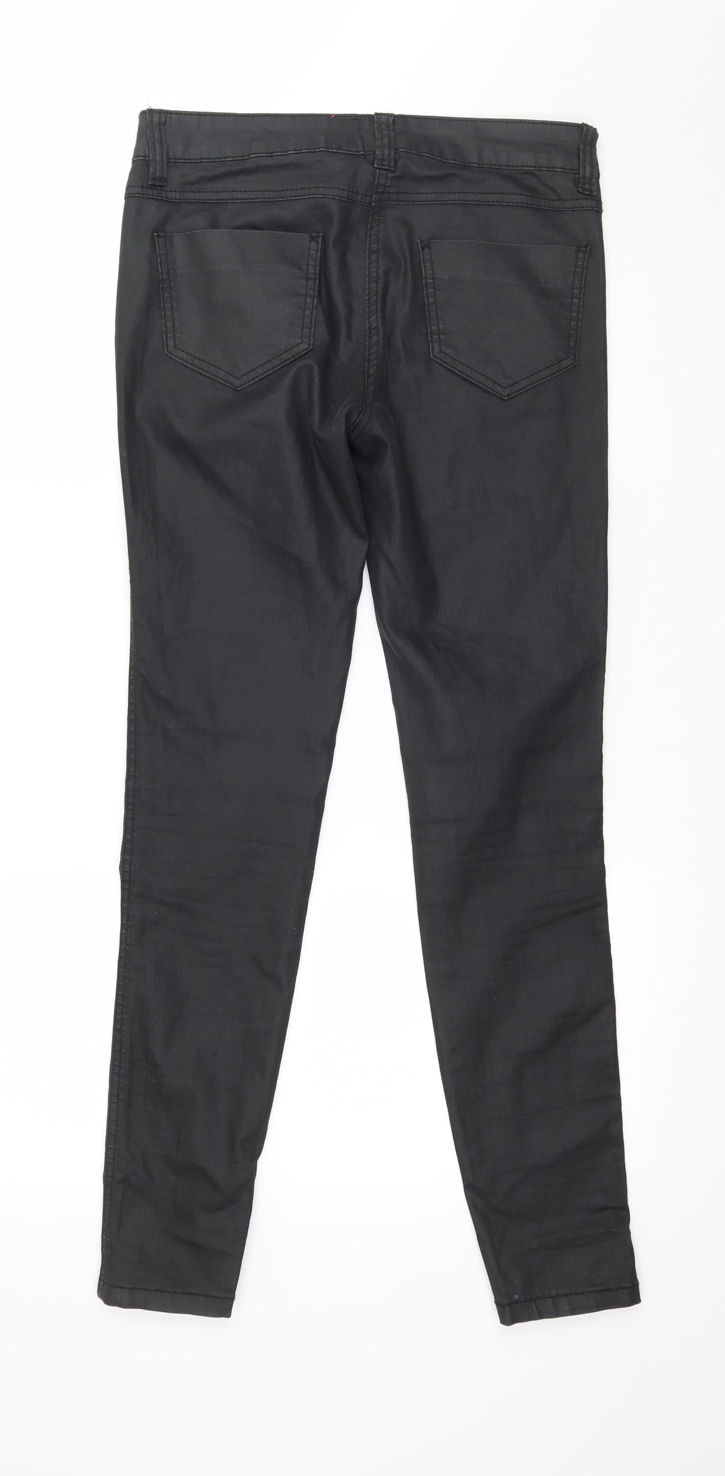 YES YES Womens Black   Skinny Jeans Size 8 L29 in - Waxed