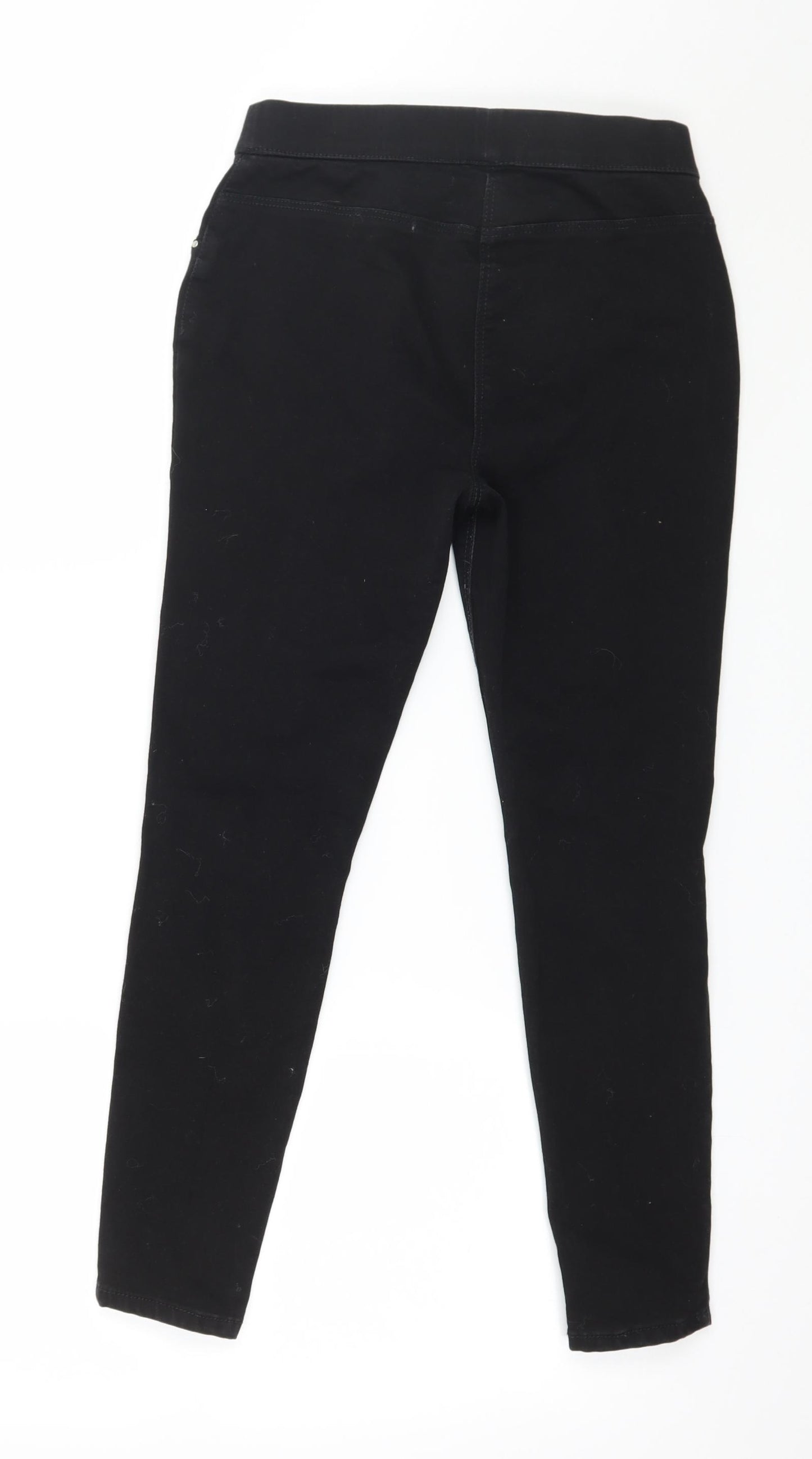 George Girls Black  Denim Jegging Jeans Size 10-11 Years