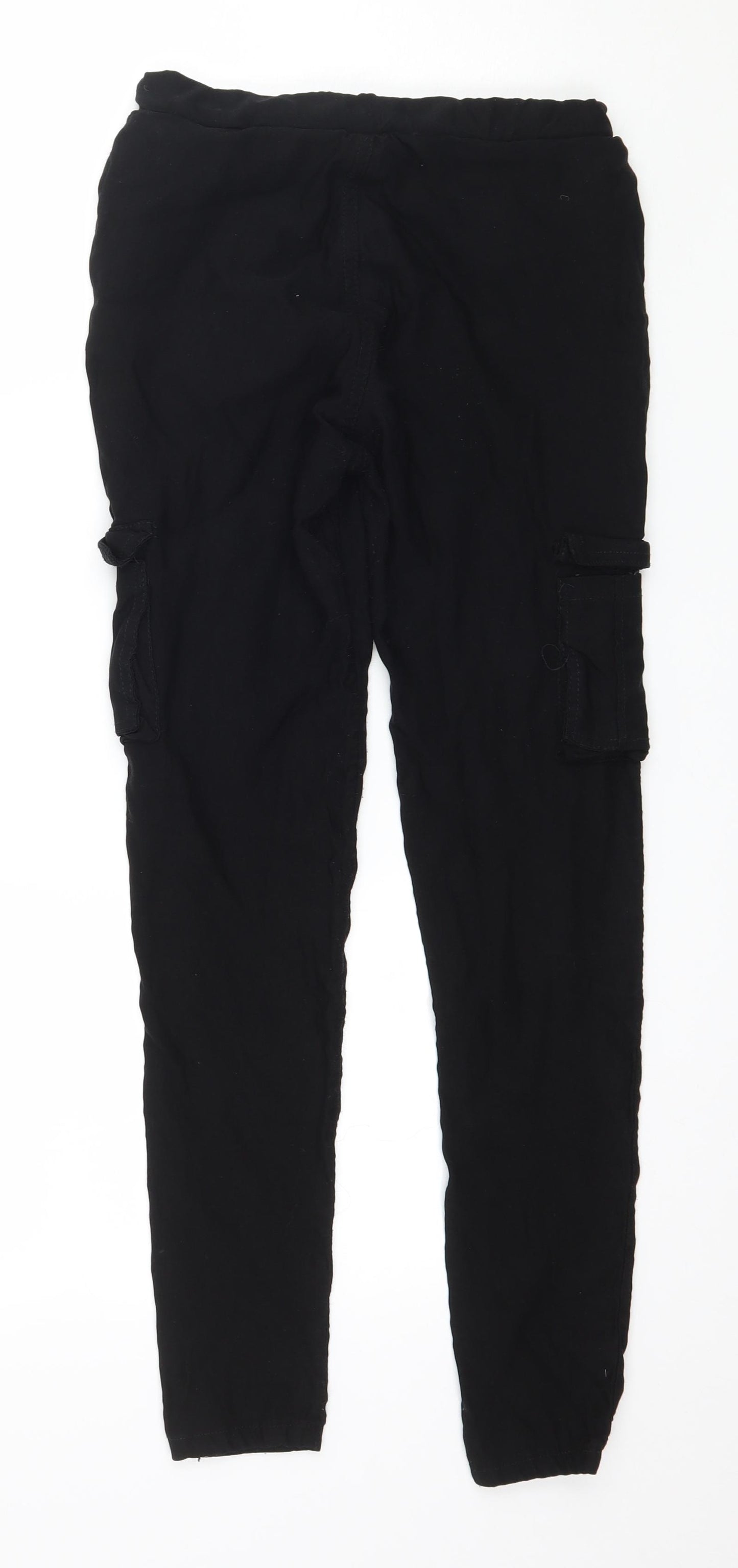 Preworn Womens Black   Jogger Trousers Size L L27 in