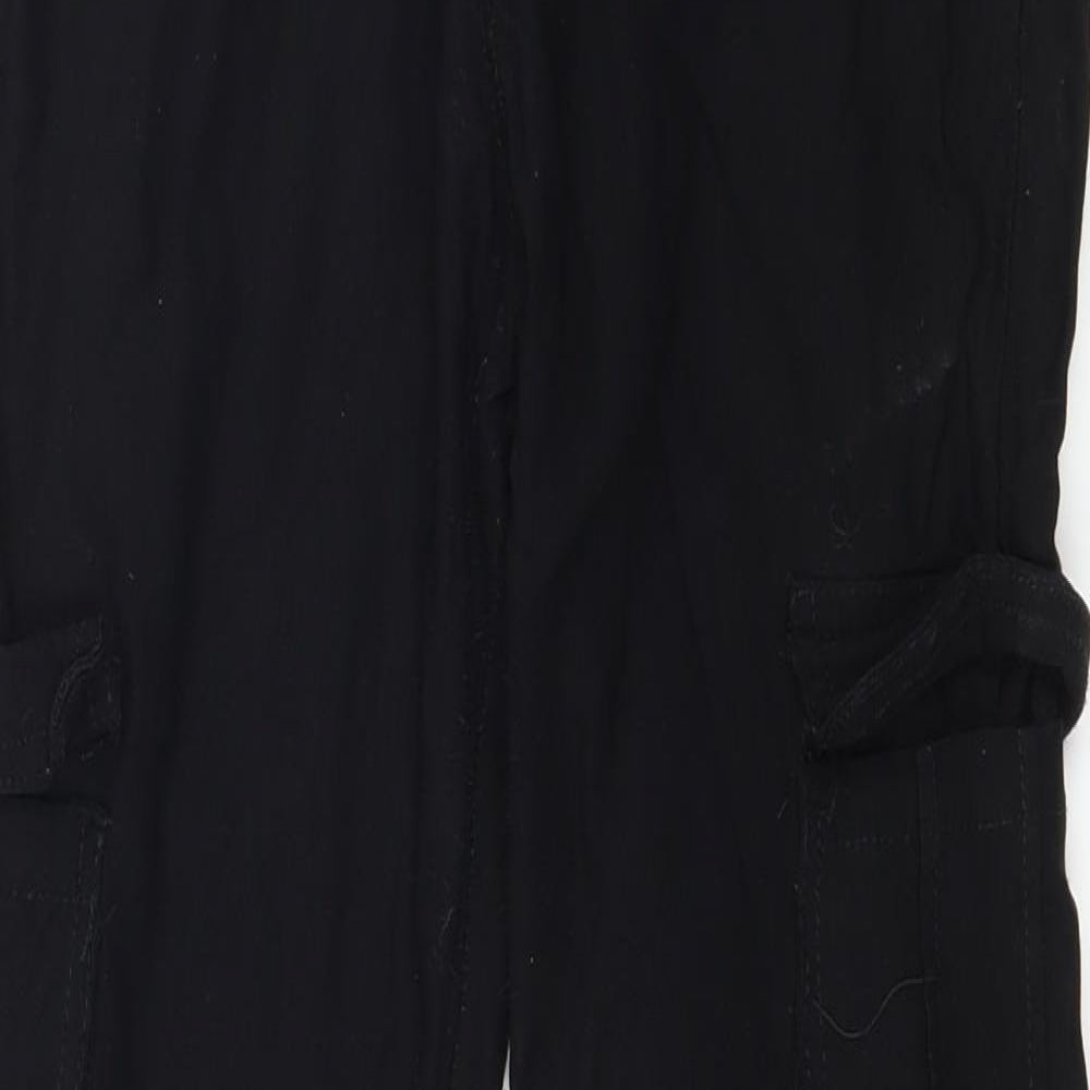 Preworn Womens Black   Jogger Trousers Size L L27 in