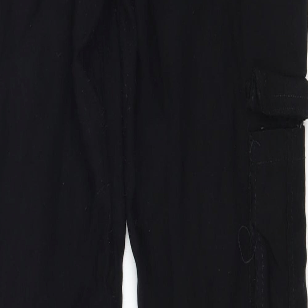 Preworn Womens Black   Jogger Trousers Size L L27 in