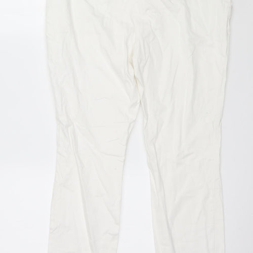 Atmosphere Womens White   Trousers  Size 12 L26 in