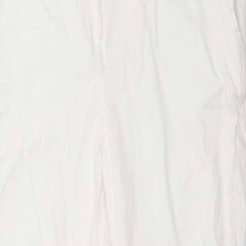 Atmosphere Womens White   Trousers  Size 12 L26 in
