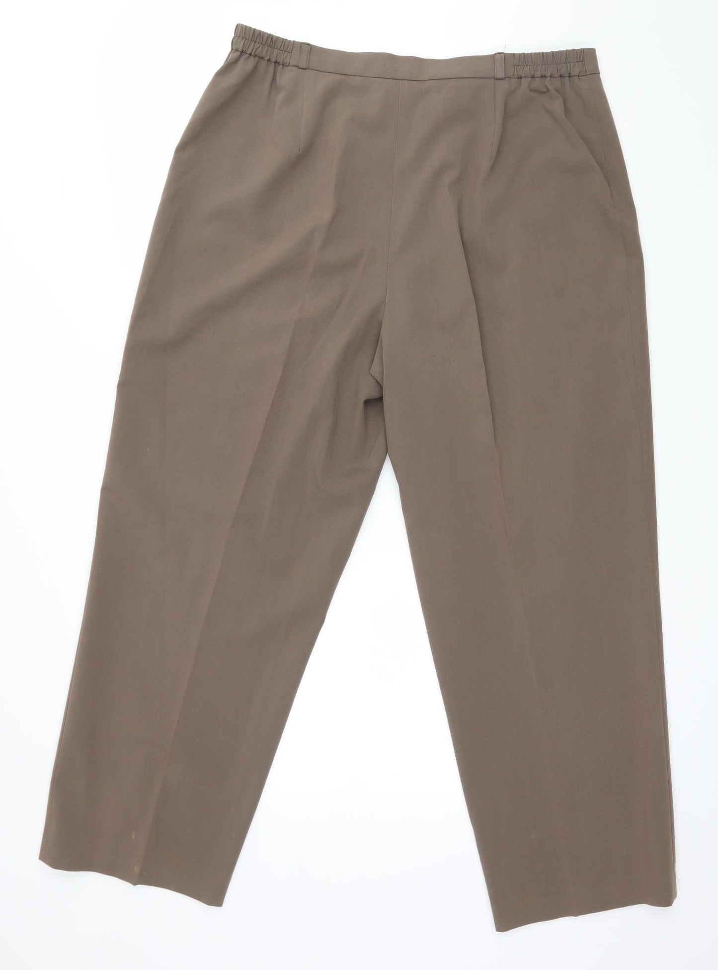 Roman Originals Womens Brown   Trousers  Size 16 L27 in
