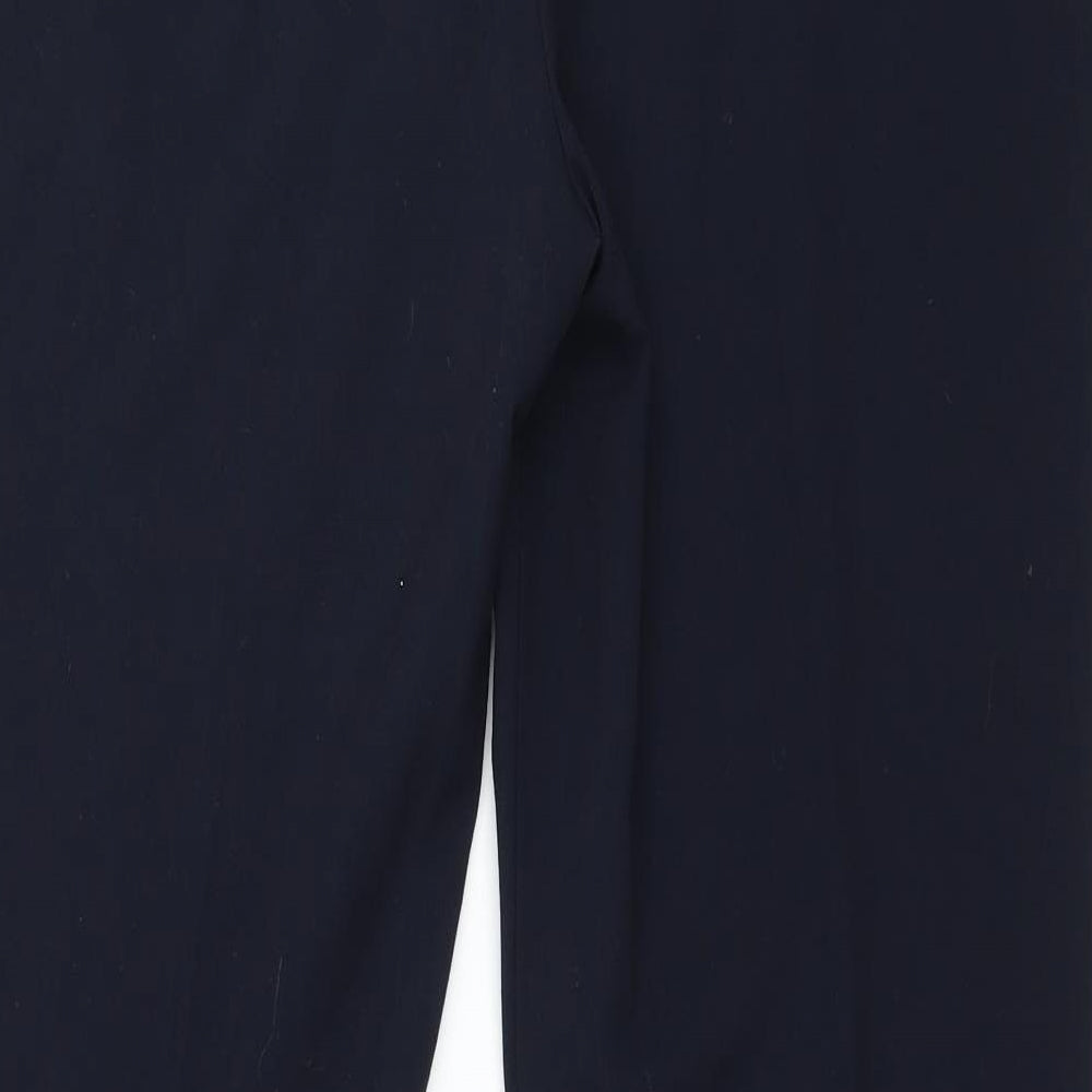 M&Co Womens Blue   Trousers  Size 14 L31 in