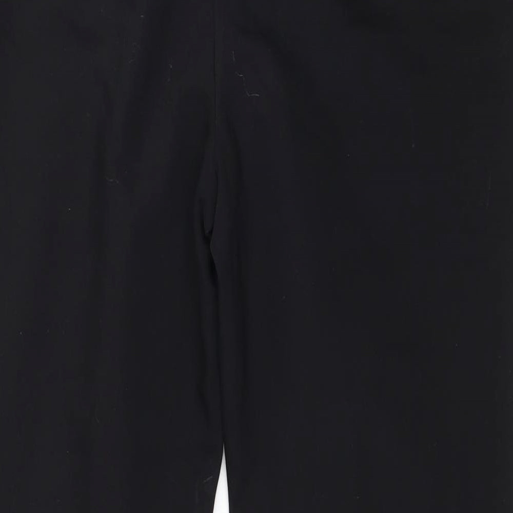 Papaya Womens Black   Trousers  Size 14 L26 in