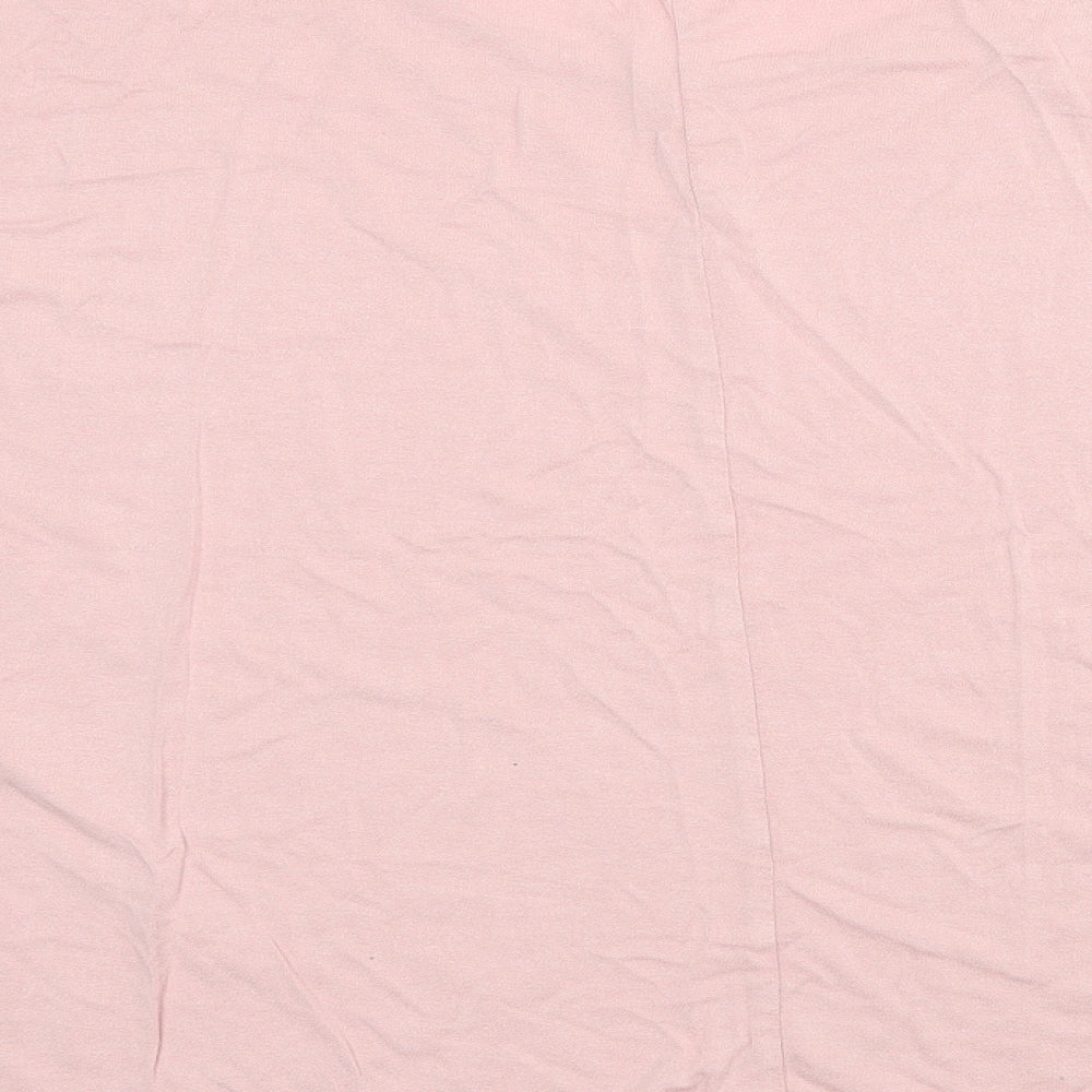F&F Womens Pink  Jersey Basic T-Shirt Size M