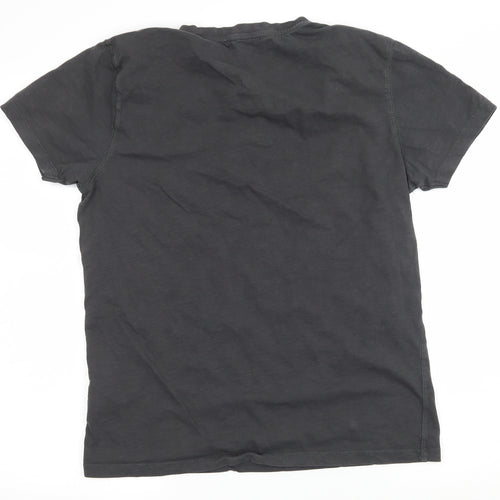 Peacocks Mens Grey  Jersey  T-Shirt Size M
