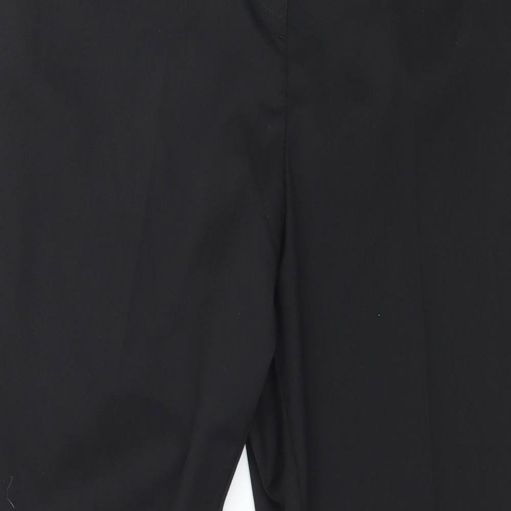 TU Womens Black   Trousers  Size 12 L28 in
