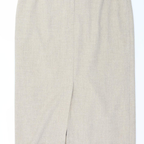 Hirsch Womens Ivory   Straight & Pencil Skirt Size 20