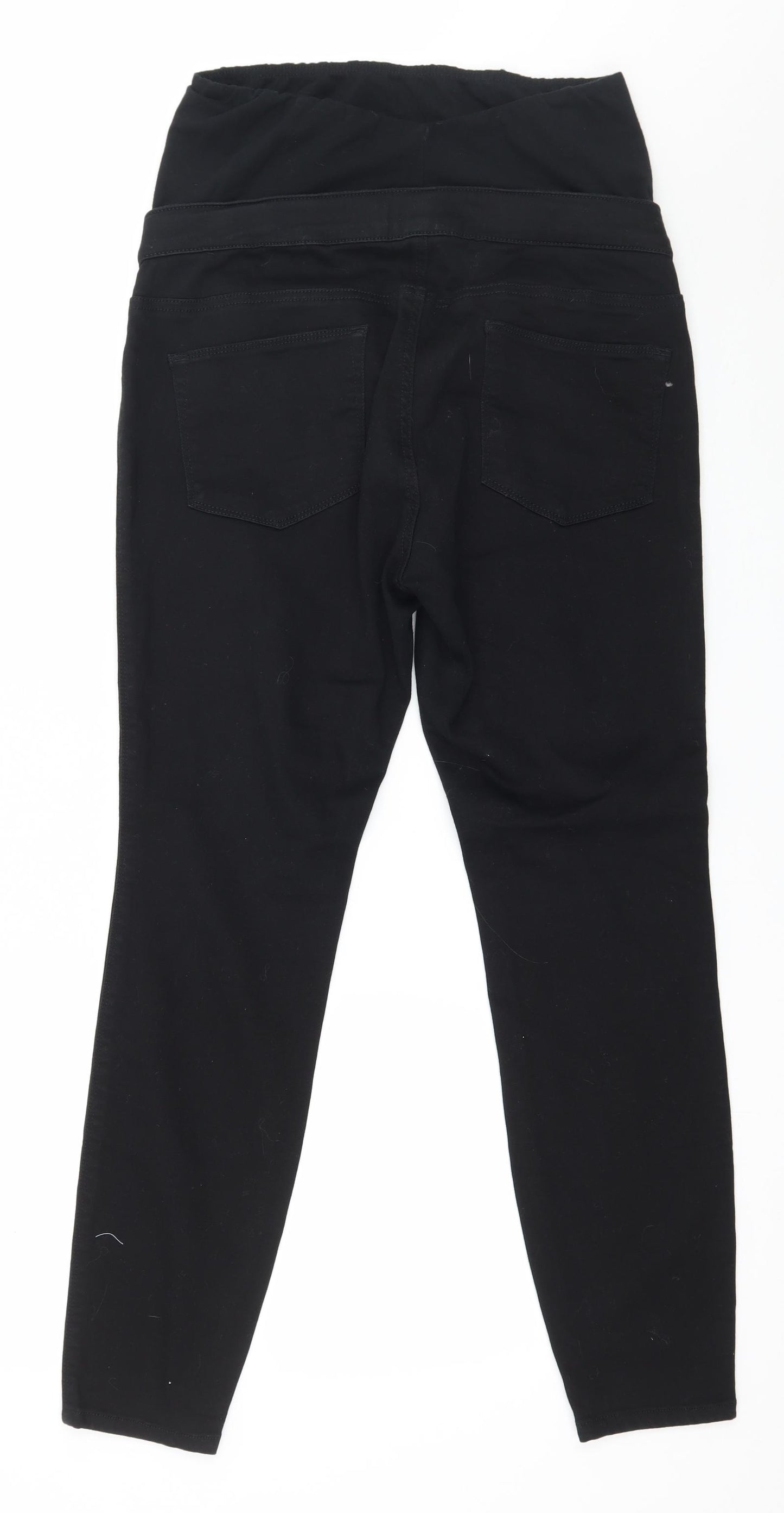 NEXT Womens Black  Denim Skinny Jeans Size 12 L28 in