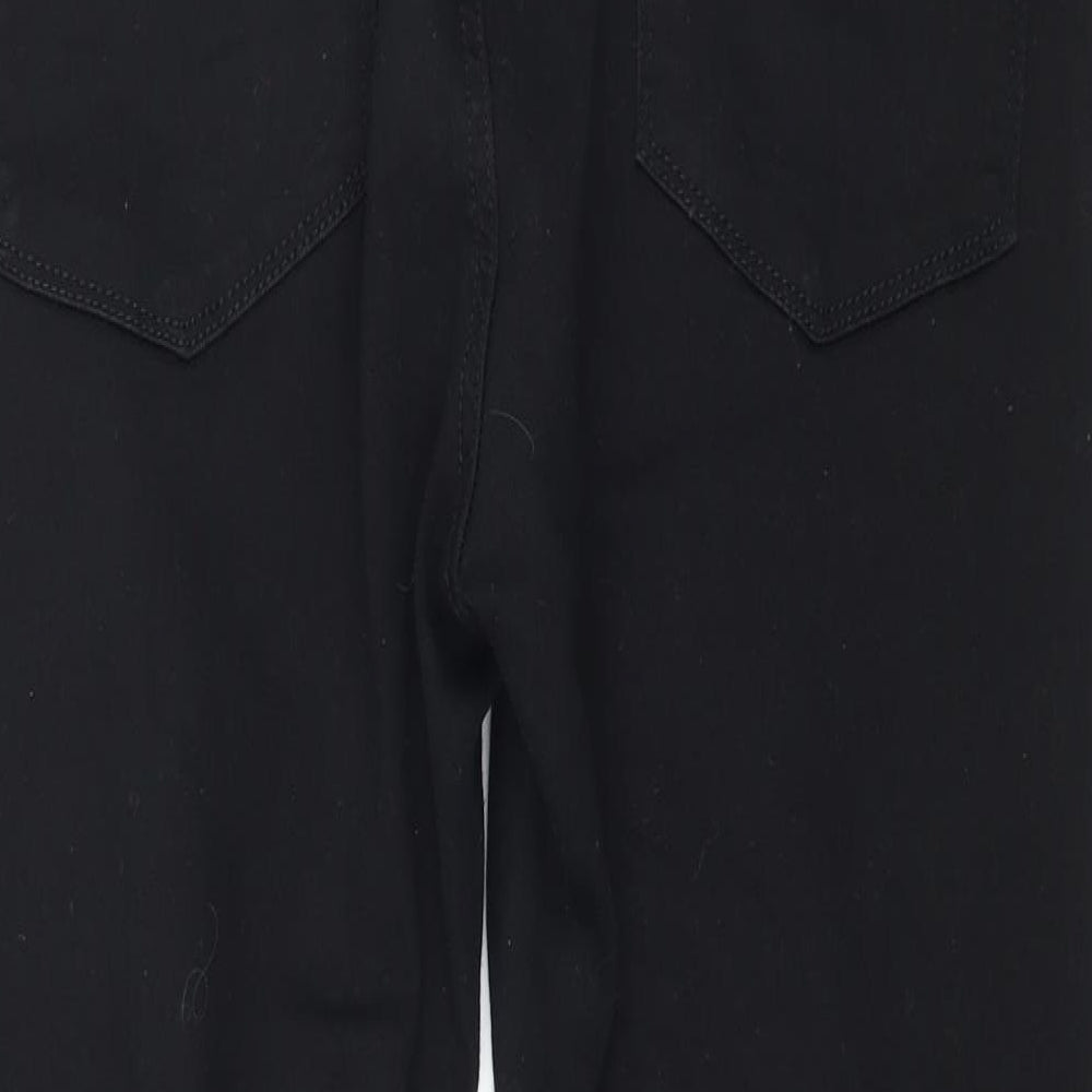 NEXT Womens Black  Denim Skinny Jeans Size 12 L28 in