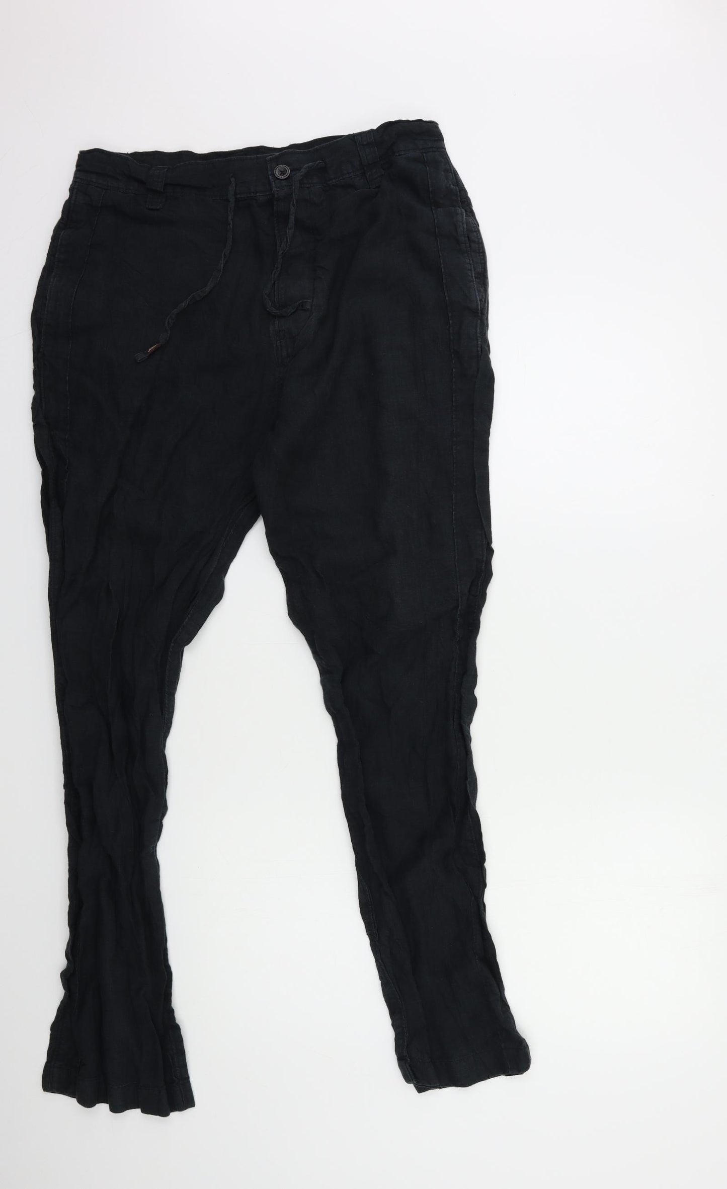 NEXT Mens Black   Trousers  Size 34 in L31 in