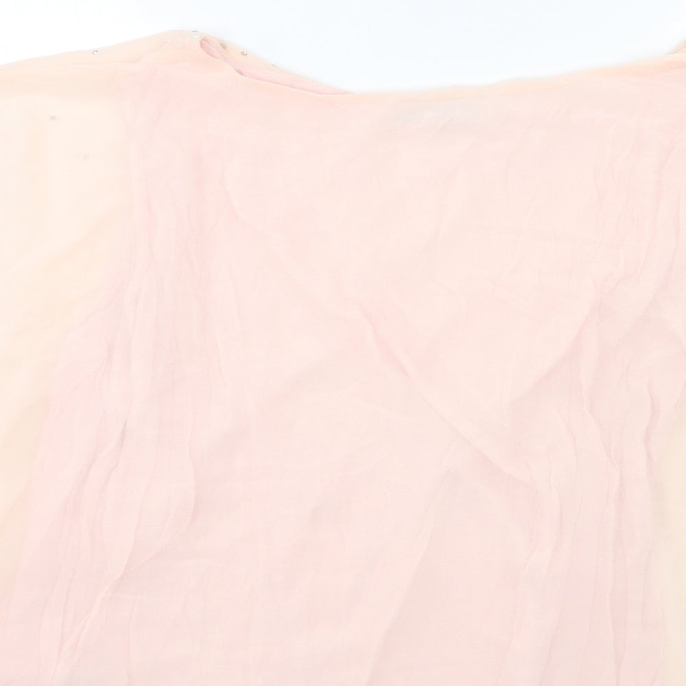 Evans Womens Pink   Basic Blouse Size 22