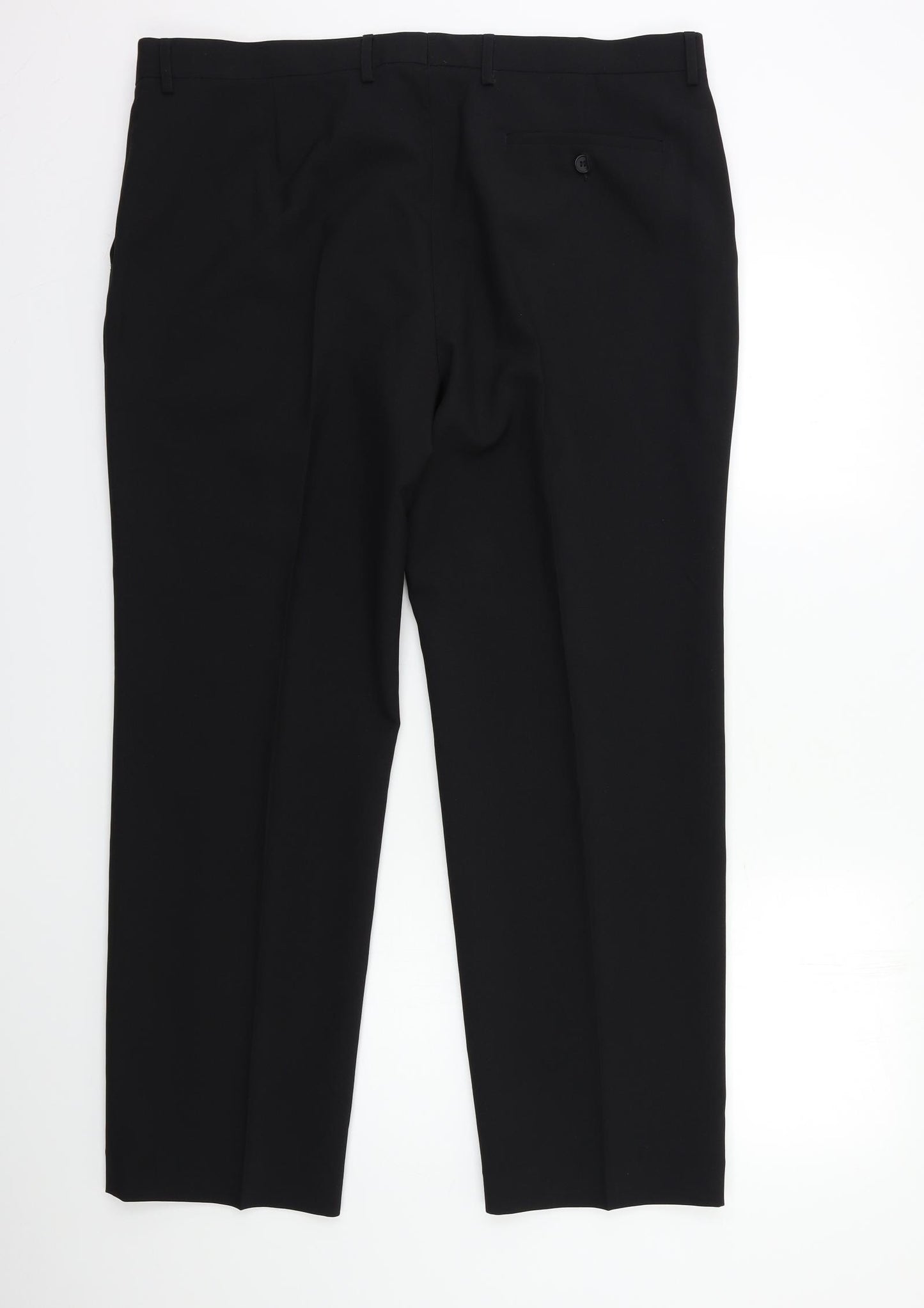 George Mens Black   Dress Pants Trousers Size 40 in L29 in