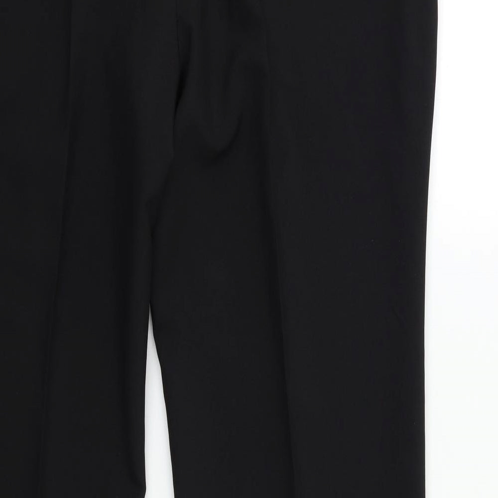 George Mens Black   Dress Pants Trousers Size 40 in L29 in