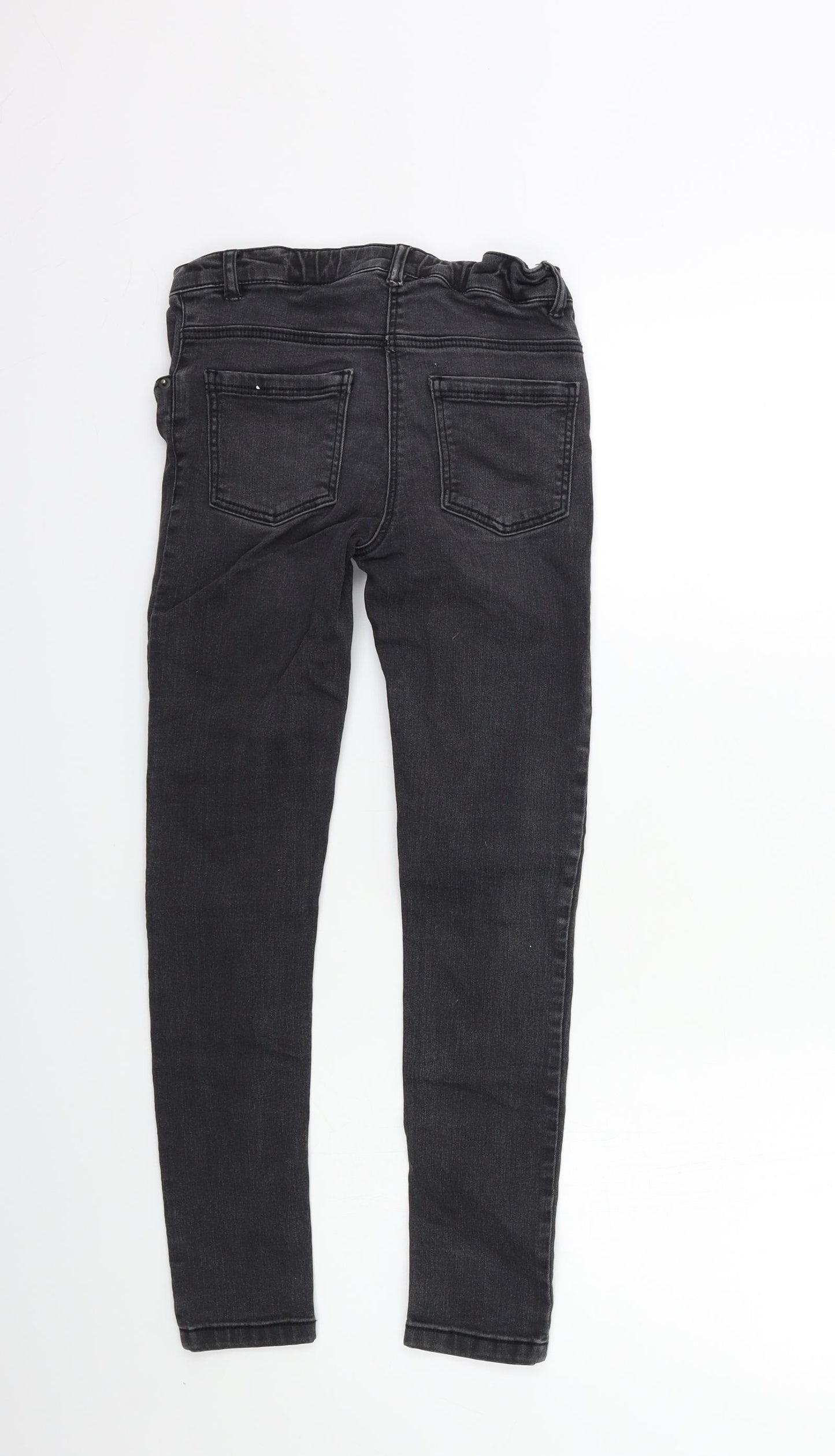 TU Girls Black  Denim Skinny Jeans Size 10 Years