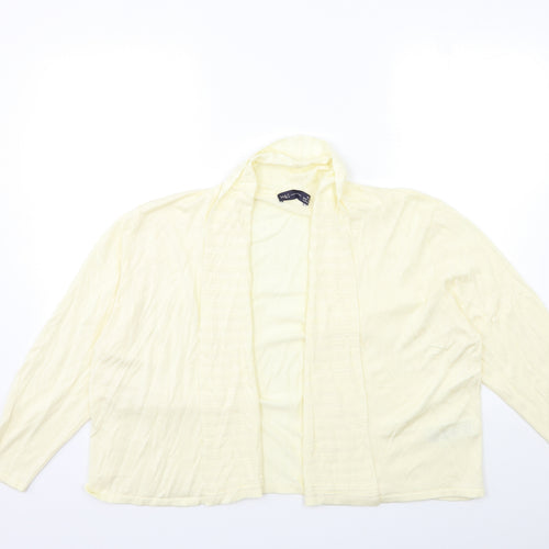 Marks and Spencer Womens Beige  Knit Cardigan Jumper Size XL