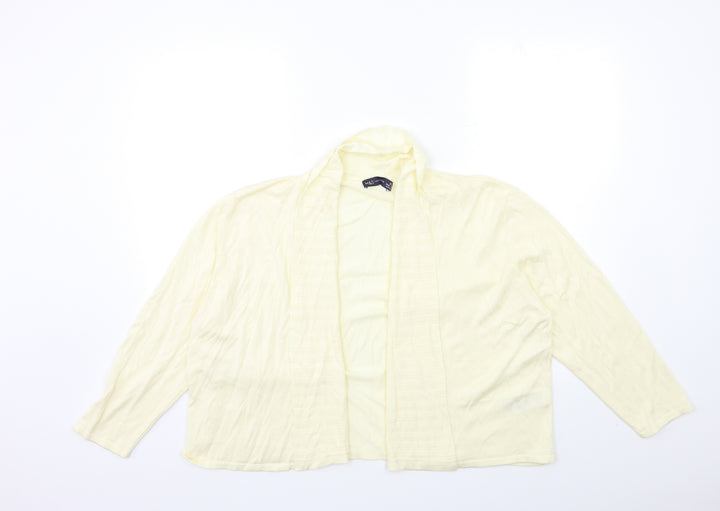 Marks and Spencer Womens Beige  Knit Cardigan Jumper Size XL