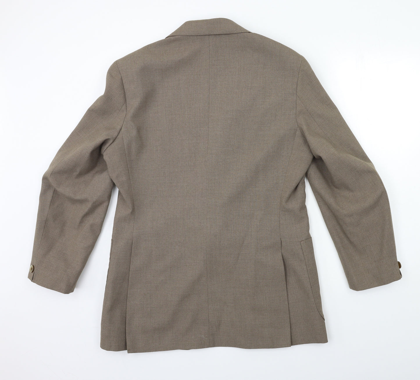 Preworn Mens Brown   Jacket Suit Jacket Size 38