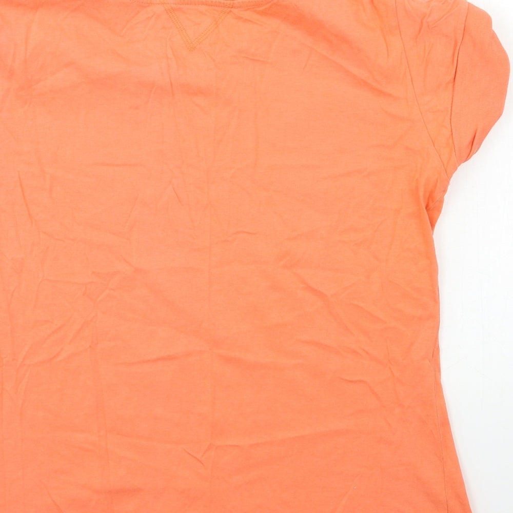 urban revival Womens Orange   Basic T-Shirt Size XL