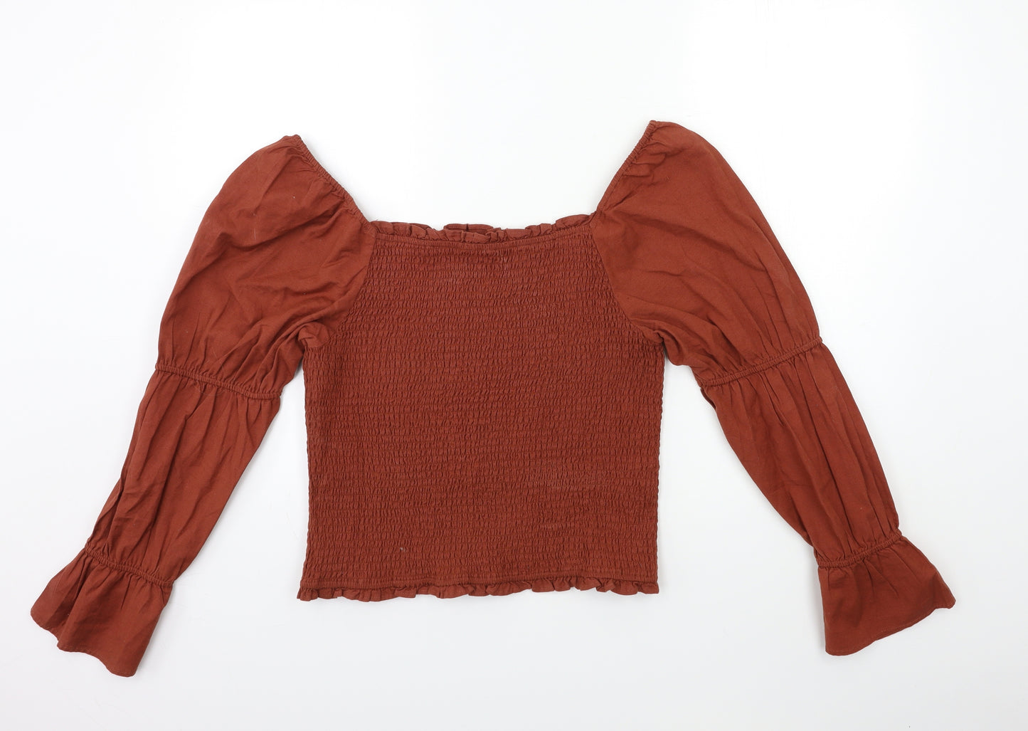 NEXT Womens Brown   Basic Blouse Size 18