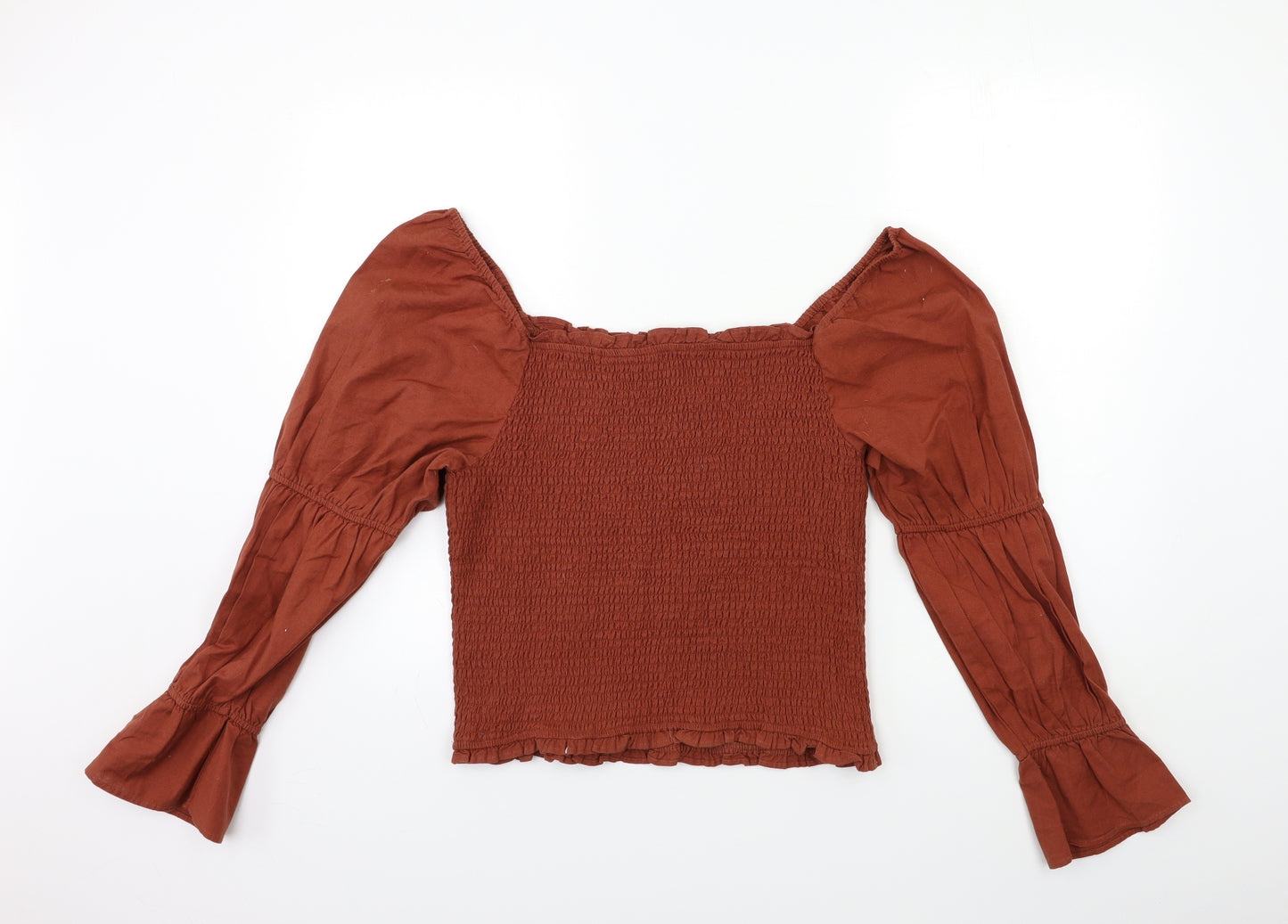 NEXT Womens Brown   Basic Blouse Size 18