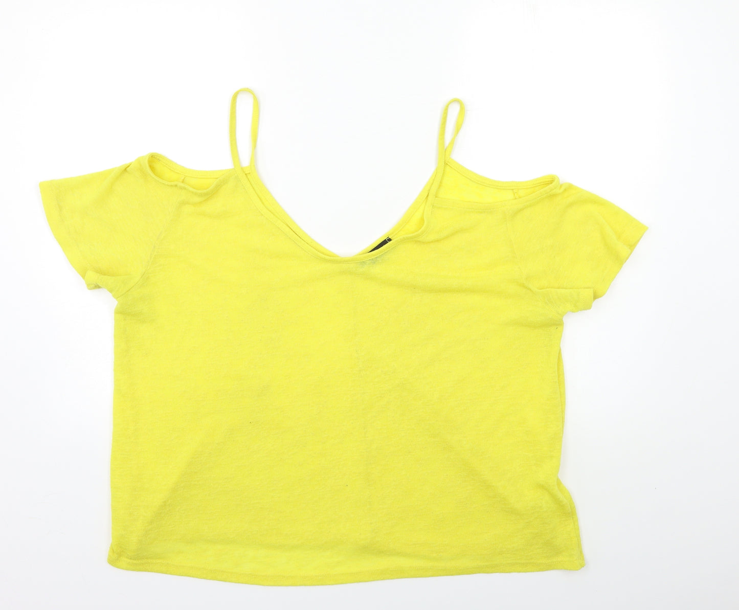 Atmosphere Womens Yellow   Basic T-Shirt Size 20