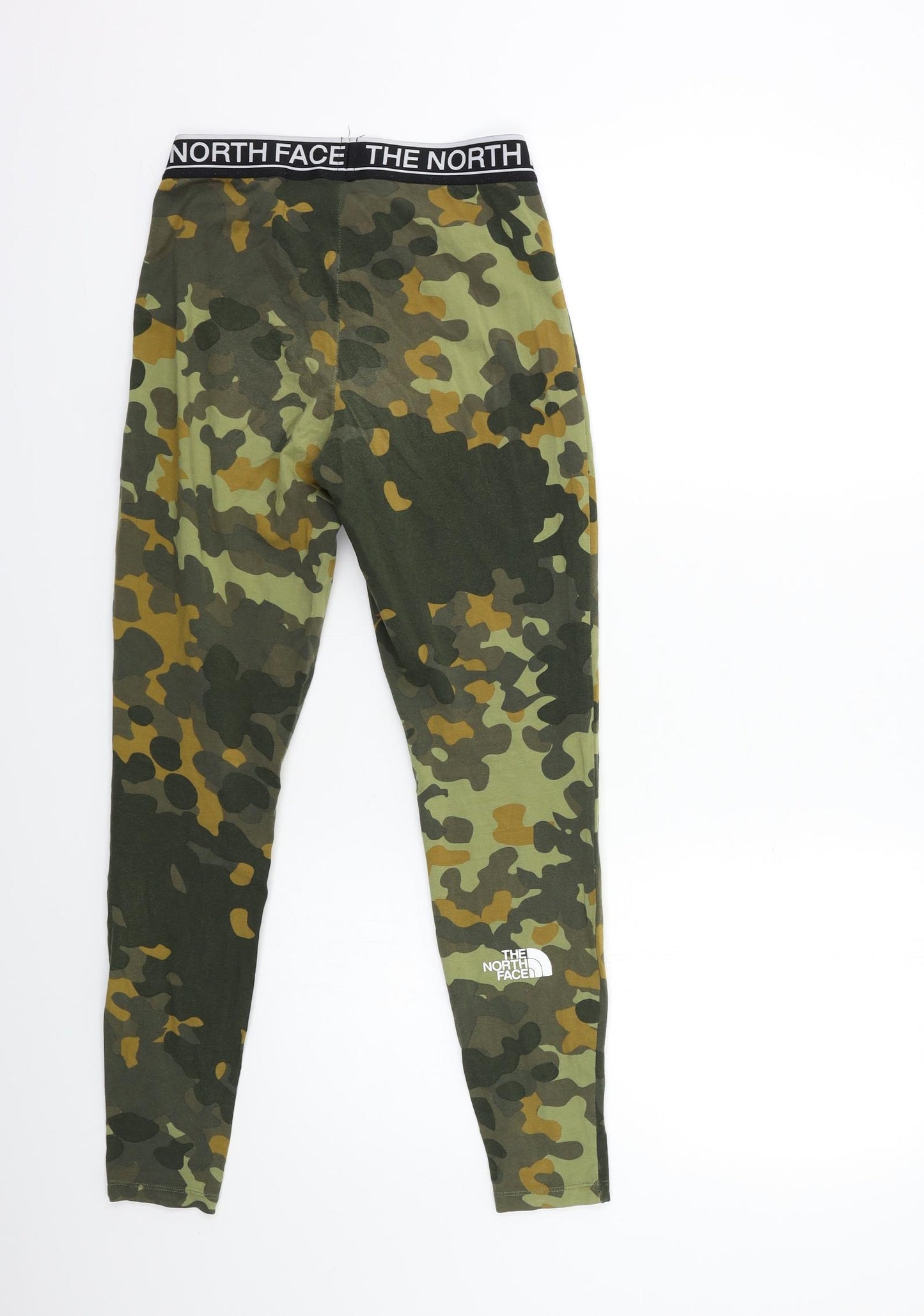 The North Face Womens Green Camouflage  Capri Leggings Size S L27 in