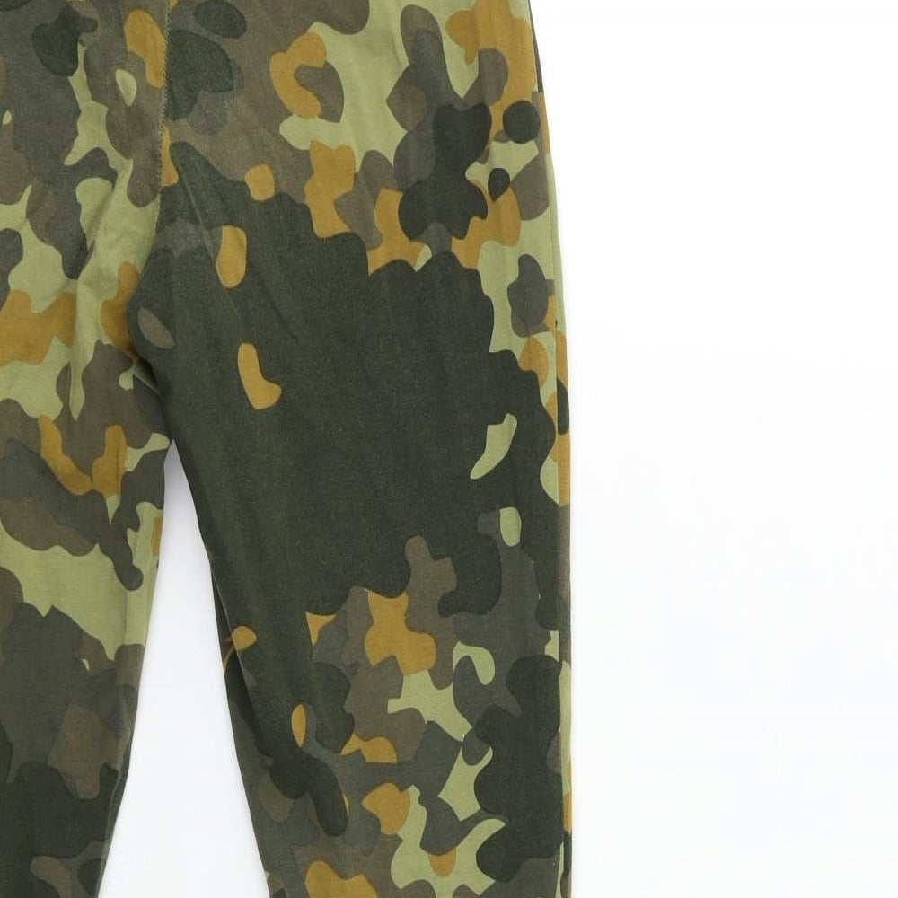 The North Face Womens Green Camouflage  Capri Leggings Size S L27 in