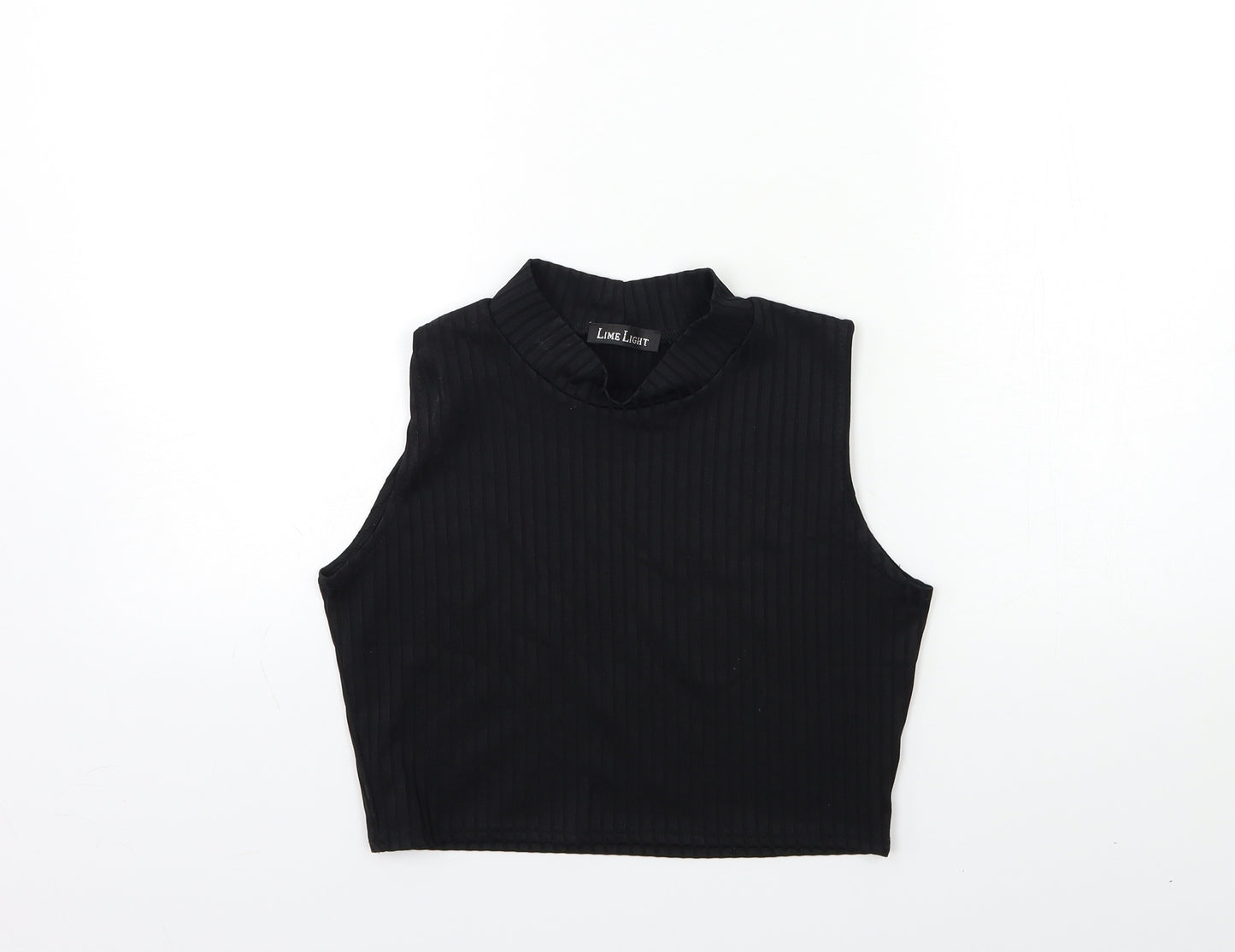Lime Light Womens Black   Basic Tank Size M