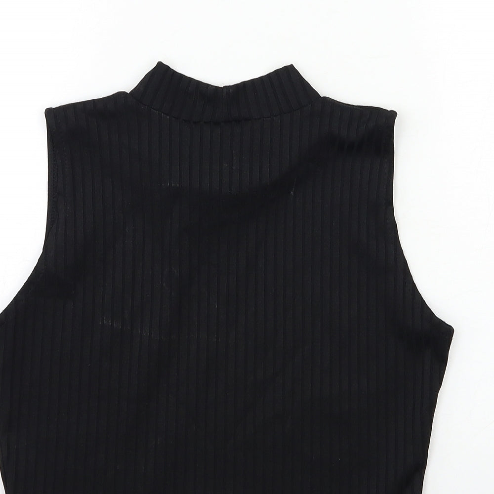 Lime Light Womens Black   Basic Tank Size M