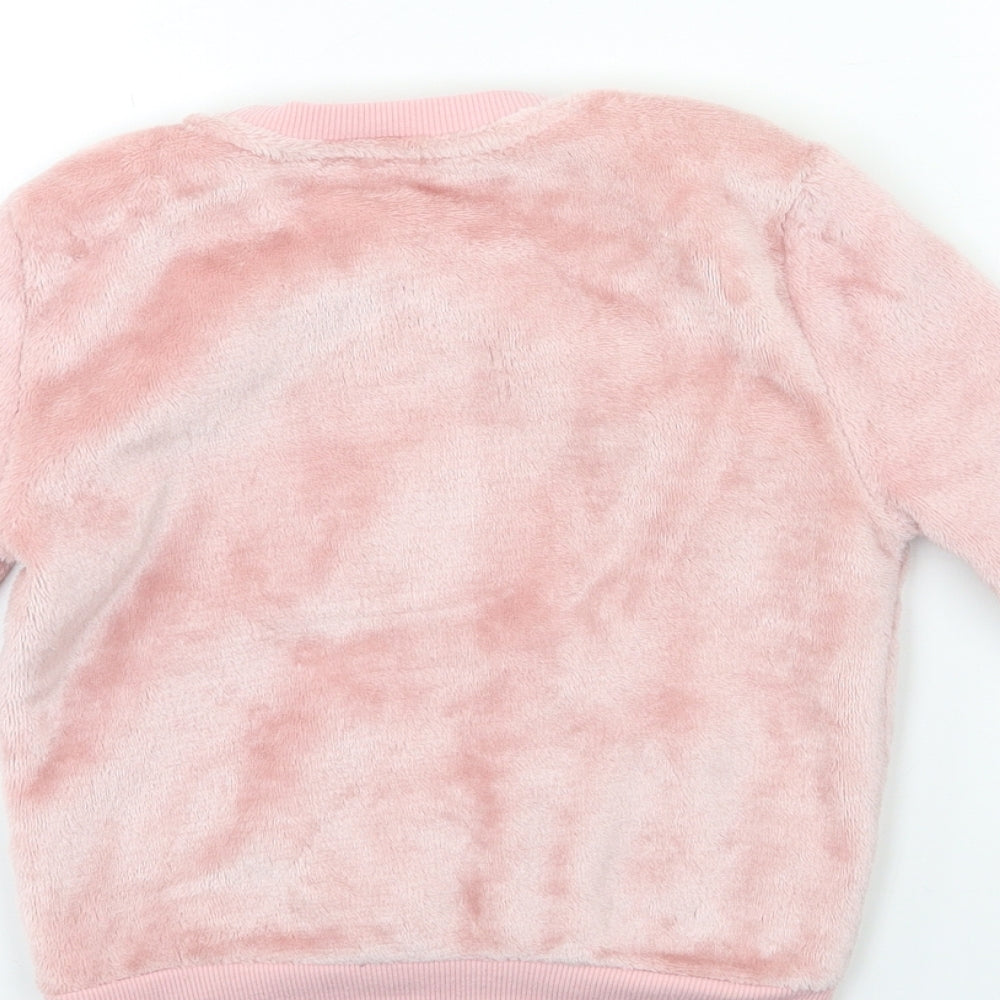George Girls Pink   Pullover  Size 5-6 Years