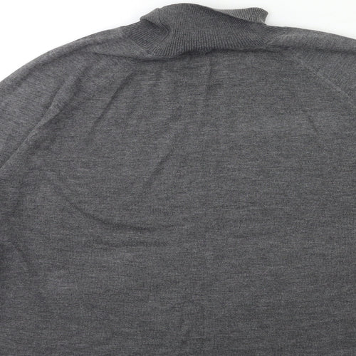 Zara Womens Grey  Knit Pullover Jumper Size S