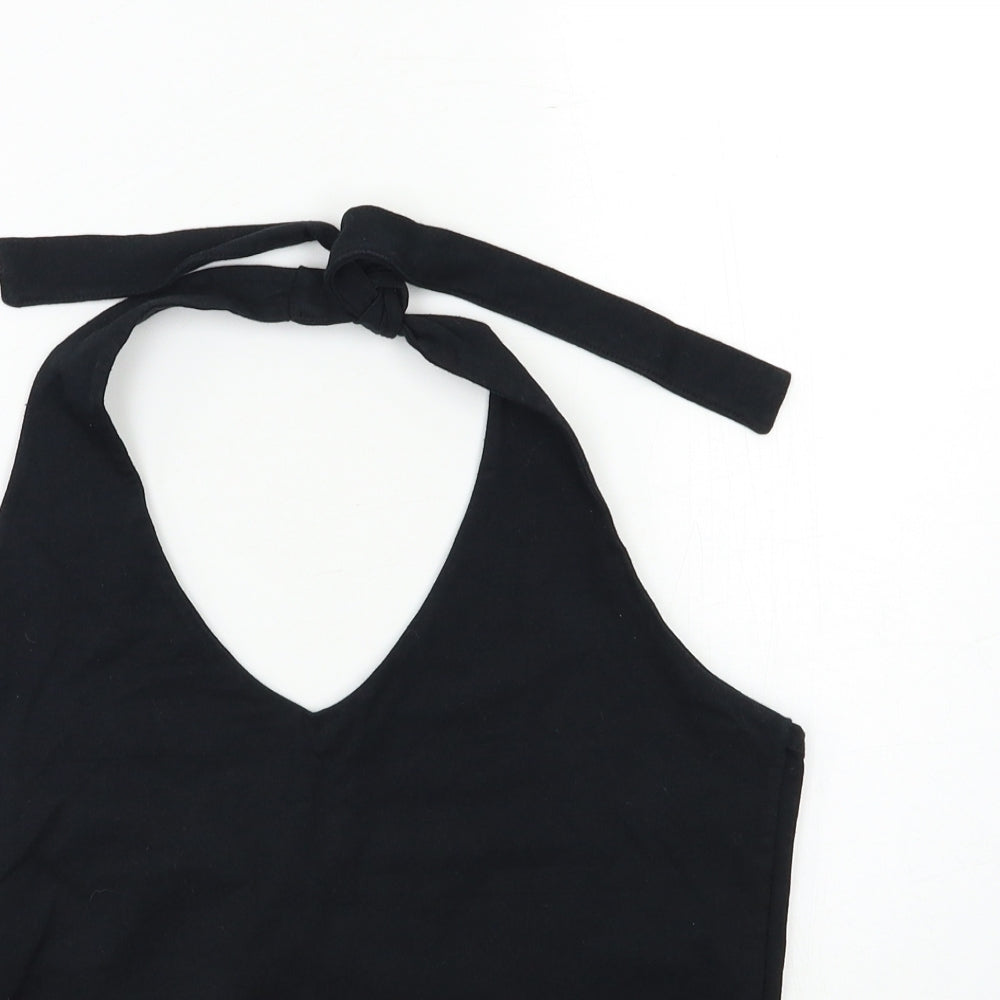 Casuals Womens Black   Basic Tank Size 14