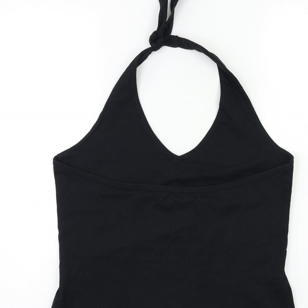 Casuals Womens Black   Basic Tank Size 14