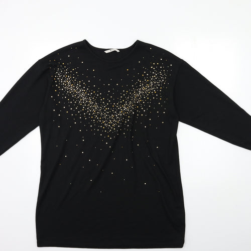 TU Womens Black   Pullover Jumper Size 16