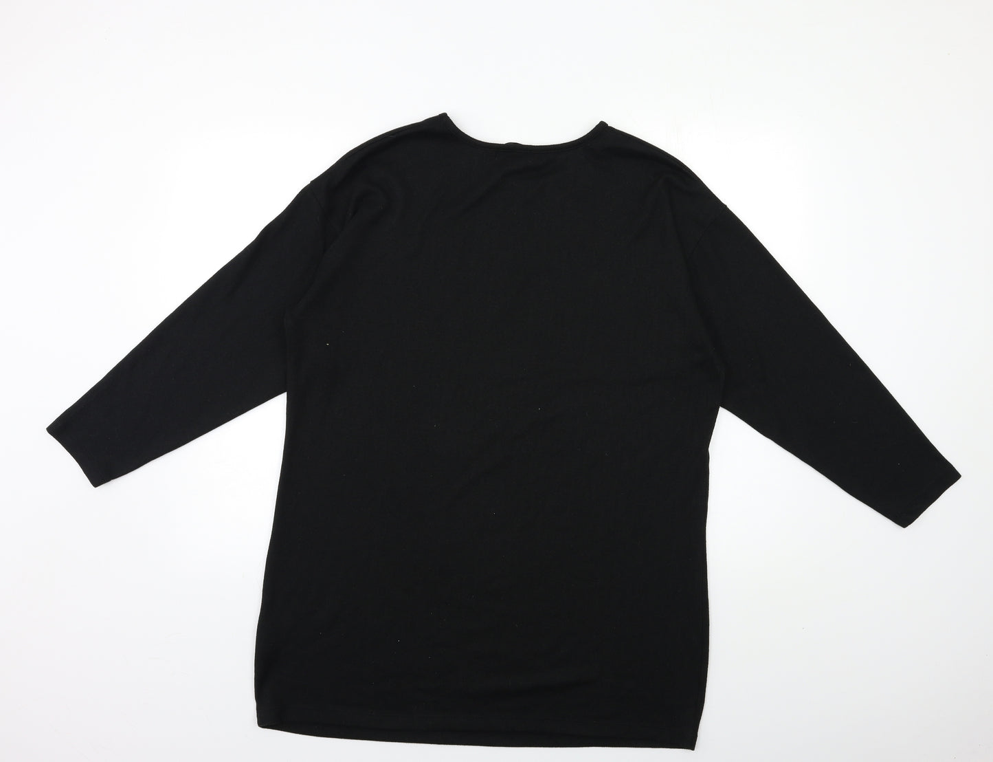 TU Womens Black   Pullover Jumper Size 16