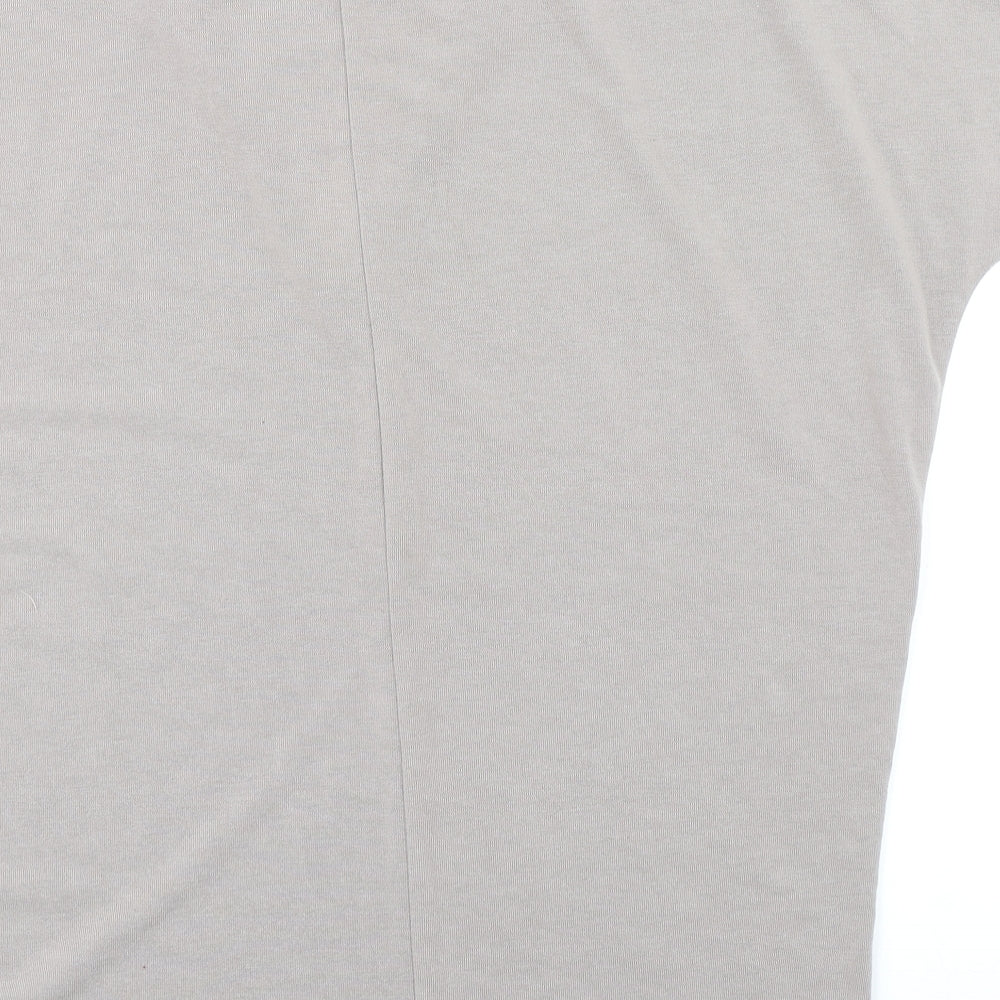 Select Womens Brown   Basic T-Shirt Size 6