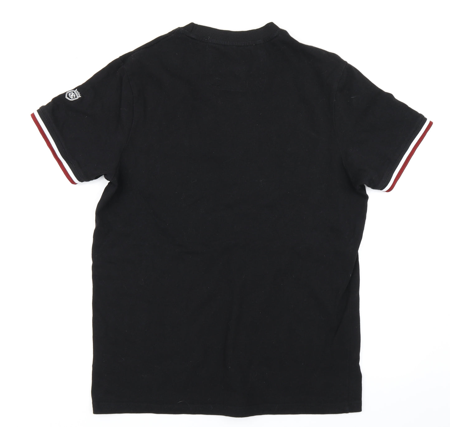 Duffer Mens Black    T-Shirt Size L