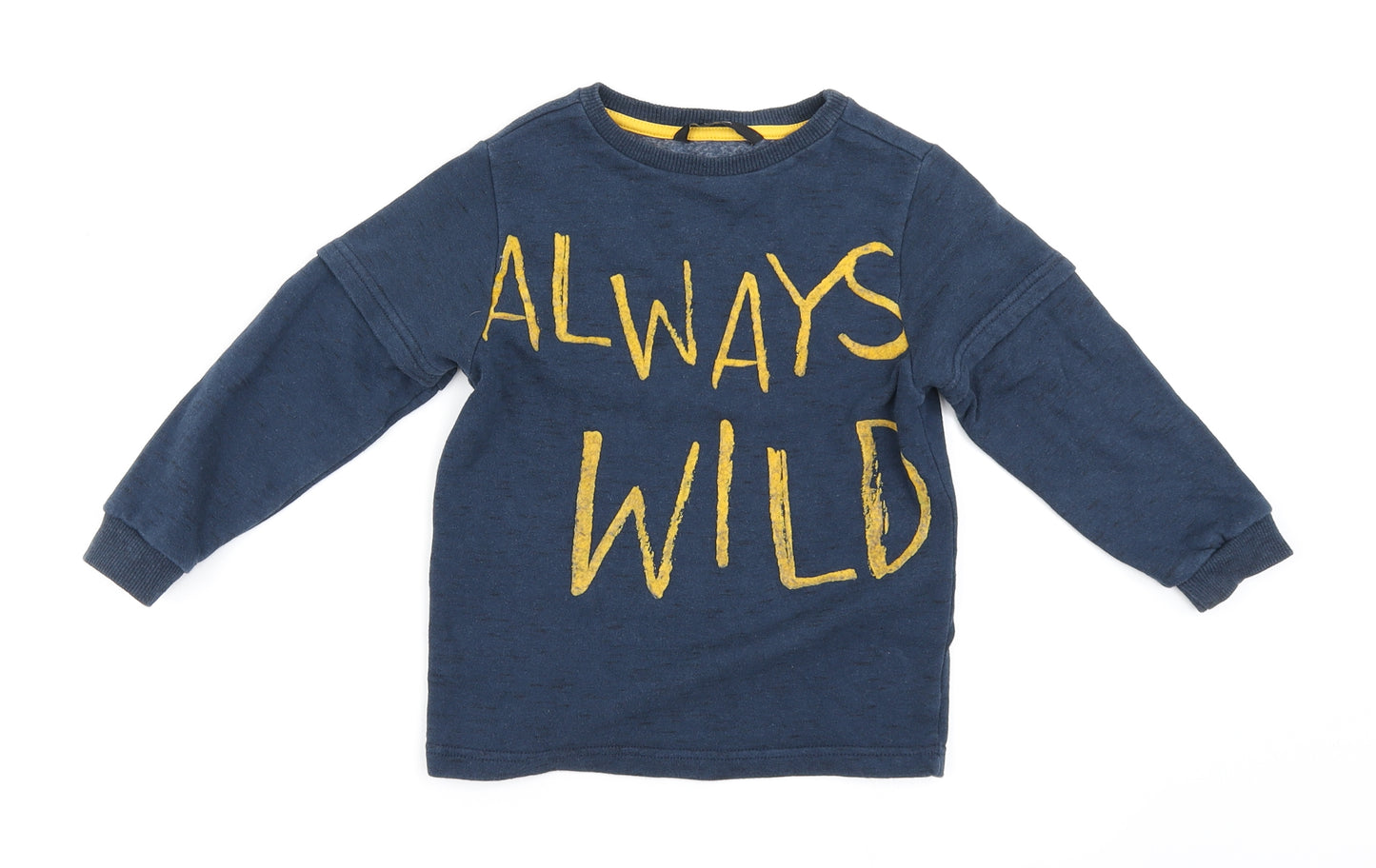 George Boys Blue   Pullover Sweatshirt Size 3-4 Years