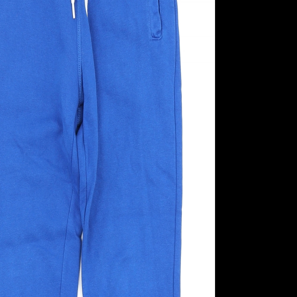 H&M Boys Blue   Jogger Trousers Size 8-9 Years