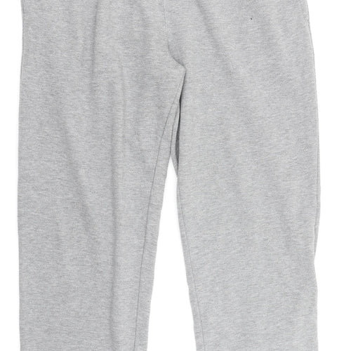 Easy Mens Grey   Jogger Trousers Size M L27 in
