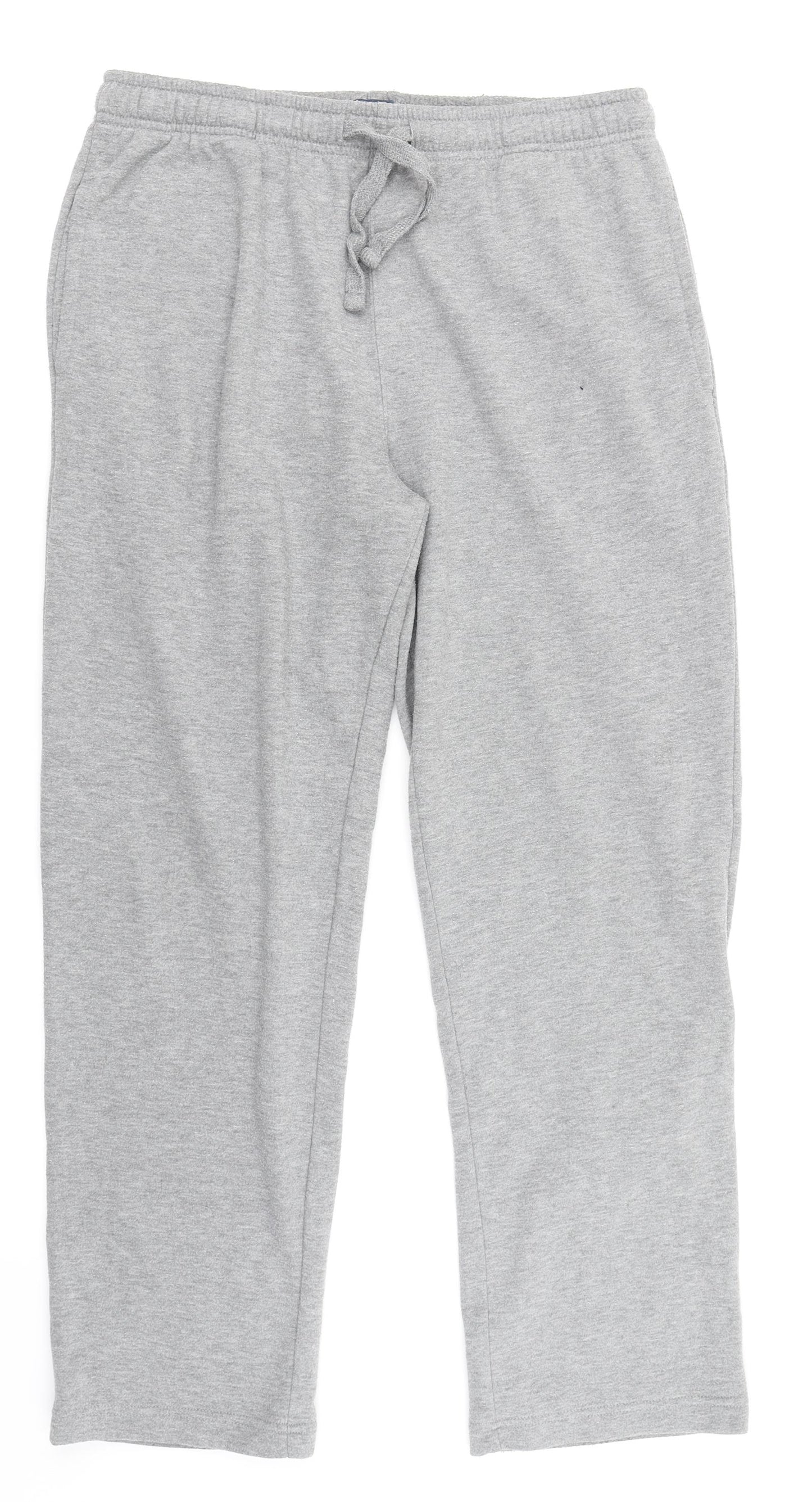 Easy Mens Grey   Jogger Trousers Size M L27 in