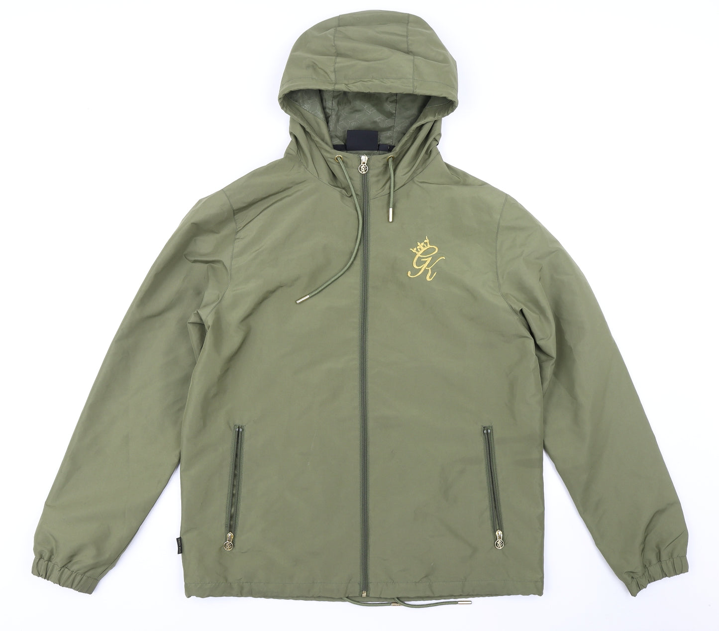 Gym King Mens Green   Rain Coat Coat Size L