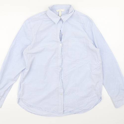H&M Mens Blue    Button-Up Size S