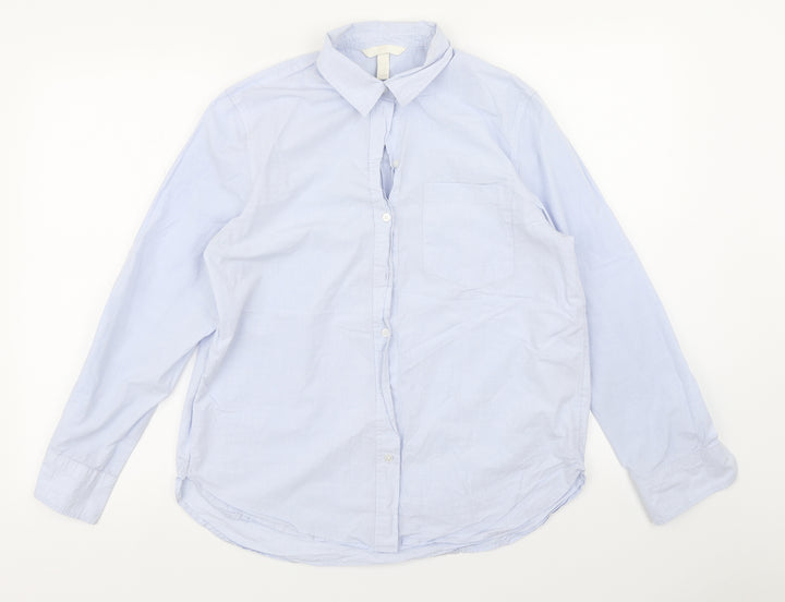 H&M Mens Blue    Button-Up Size S