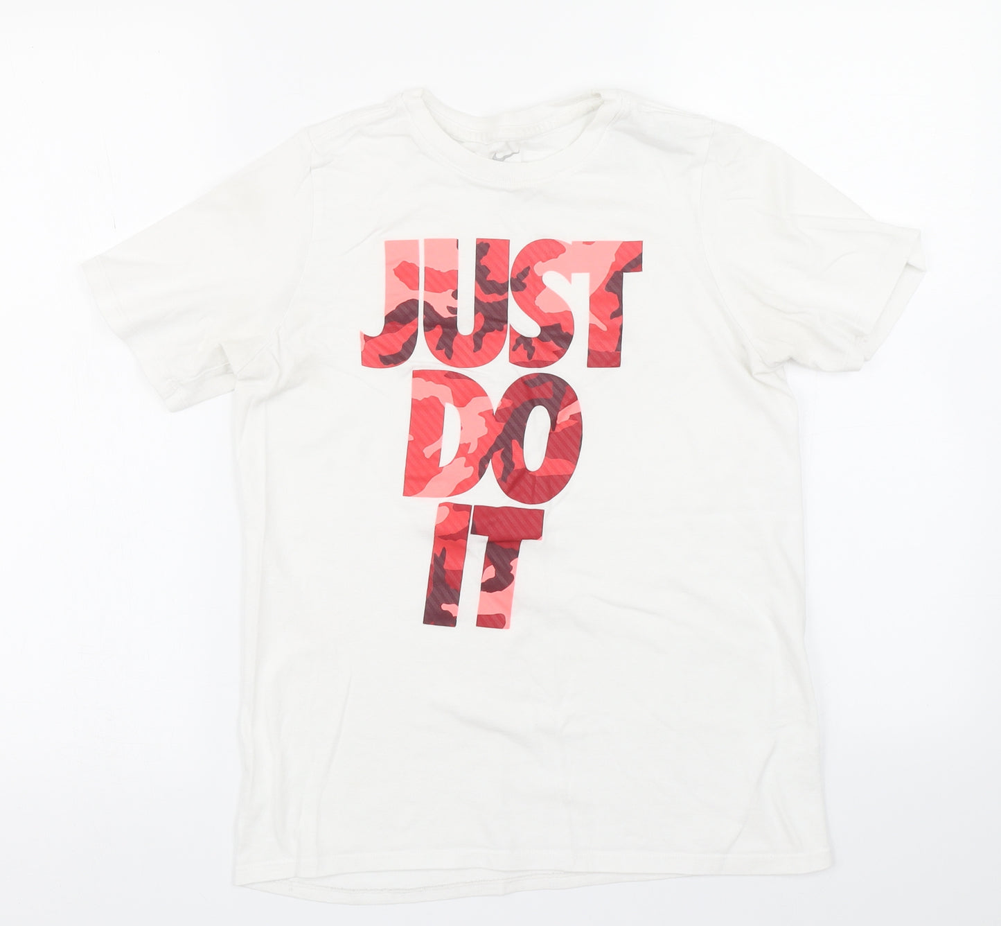 Nike Girls White   Basic T-Shirt Size 12-13 Years